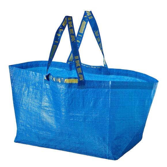 IKEA Blue large bags set of 4 NWT Ikea Frakta Shopping Bag  Home organization - Picture 5 of 12